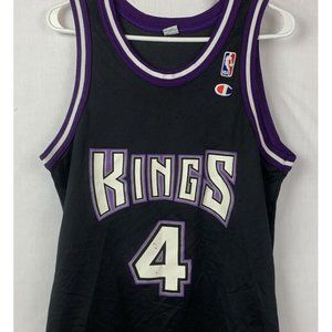 Vintage Champion Jersey Sacramento Kings Corliss Williamson NBA 90s Mens 40